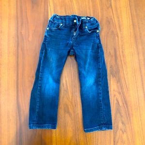 Polarn O Pyret dark wash jeans 2-3 years